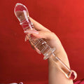 CrystalPleasure™ Glass G-Spot Dildo – Premium Female Sexual Wellness Toy